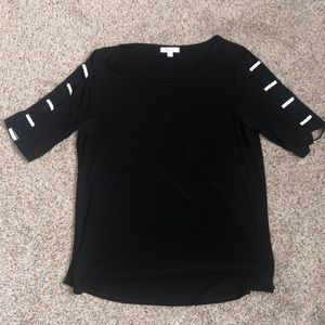 rhinestone sleeve top